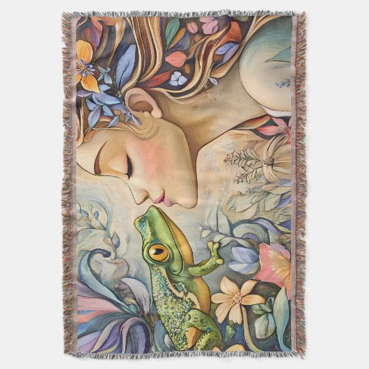 De kikkerprins deken (Voorkant Verticaal)