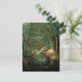 "De kikkerprins en de Gouden Ball" van Edmund Du Briefkaart (Staand voorkant)