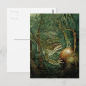 "De kikkerprins en de Gouden Ball" van Edmund Du Briefkaart (Voorkant / Achterkant)