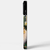 De kikkerprins in een verguld Lijst Case-Mate iPhone Case (Achterkant / Links)