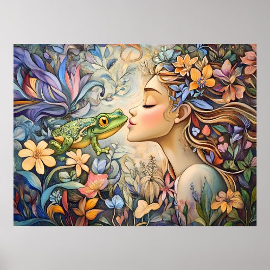 De kikkerprins poster (Voorkant)