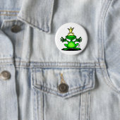 De kikkerprins ronde button 5,7 cm (In situ)