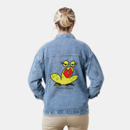 De kikkerprinses denim jacket