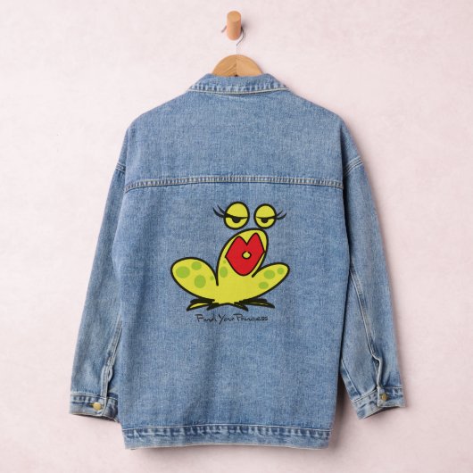 De kikkerprinses denim jacket (Hangar)