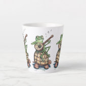 De Kikkers Van De Vooruitgang Latte Mok (Voorkant)