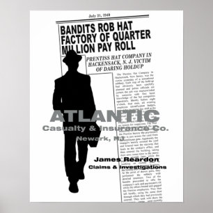 DE KILLERS (1946) Film Noir Poster