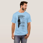 DE KILLERS (1946) Film Noir T Shirt (Voorkant volledig)