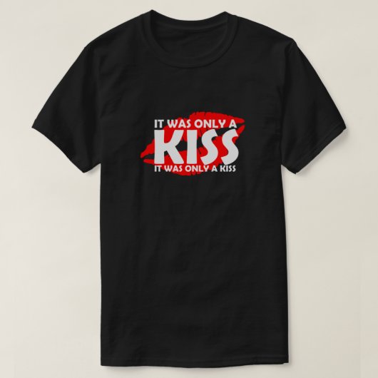 De Killers Mr Brightside Het was maar een kus Fitt T-shirt (Design voorkant)