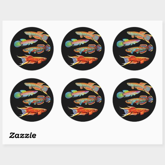 De Killifish Sticker (Vel)
