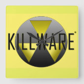 De KillWare® Chronicles Vierkante Klok (Voorkant)