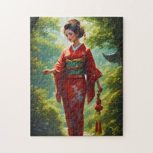 De Kimono's Wandel Legpuzzel (Verticaal)