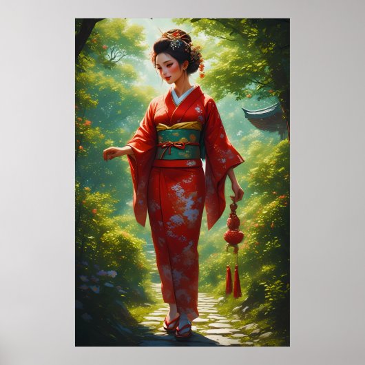 De Kimono's Wandel Poster (Voorkant)