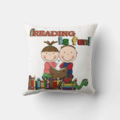 De Kinder aflezing van het teken is gestreken Kussen (Achterkant)