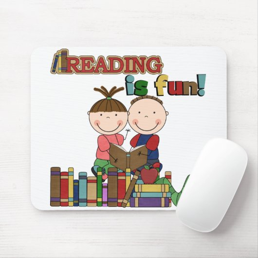 De Kinder aflezing van het teken is gestreken Muismat (Met muis)