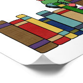 De Kinder aflezing van het teken is gestreken Poster (Hoek)