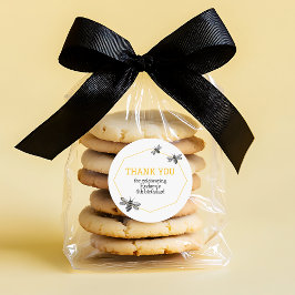 De Kinder Dag van de Gele Bijen 4e verjaardag van  Ronde Sticker