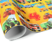 De kinder Douane veroudert de 4de Vrachtwagens van Cadeaupapier (Rol Hoek)