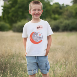 De kinder draak slapen t-shirt