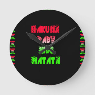 De Kinder Giften die van het Baby van Matata van Ronde Klok