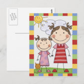 De Kinder Kaarten van de Figuur en Giften (Voorkant / Achterkant)