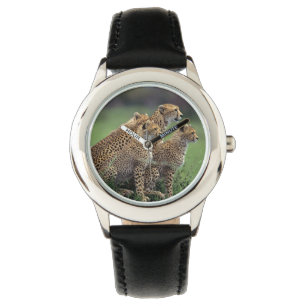 De kinder Klassieke Jachtluipaard van het Horloge
