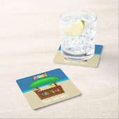 De Kinder Luau-partij in Hawaiian Kartonnen Onderzetters (Insitu)