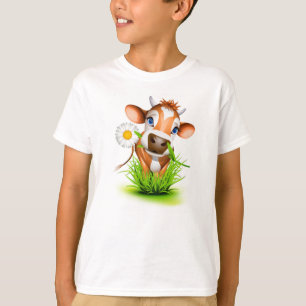 De kinder T-shirt van de Koe