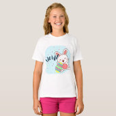 De kinderen die ze van dit ontwerp houdt t-shirt (Voorkant volledig)