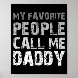 De kinderen noemen me Daddy Cool Poster