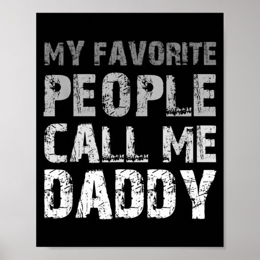 De kinderen noemen me Daddy Cool Poster (Voorkant)