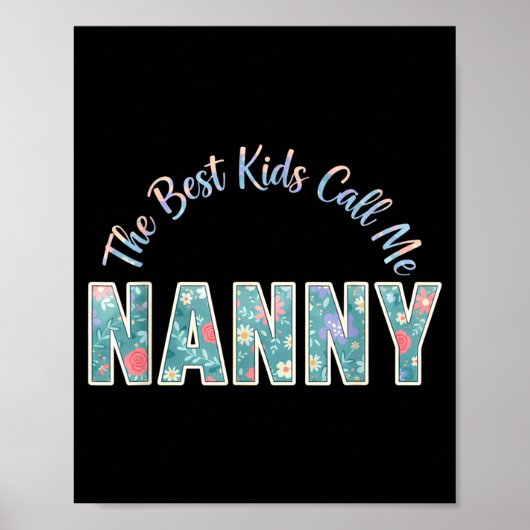 De kinderen noemen me oma leuk Moederdag De kinder Poster (Voorkant)