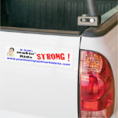 De Kinderen van de heer Jerome zijn sterk. Bumpersticker (Op Truck)