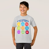 De Kinderen van de Verantwoordelijkheid Basis T-Sh T-shirt (Voorkant volledig)