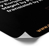 De kinderen van Herakles Poster (Hoek)