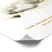 De Kinderen van het lam van God illustratie Nurser Poster (Hoek)