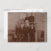 De kinderen van John & Mary Rupp ongeveer 1875 Briefkaart (Voorkant / Achterkant)