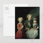 De kinderen van raadslid Barthold Briefkaart (Voorkant / Achterkant)