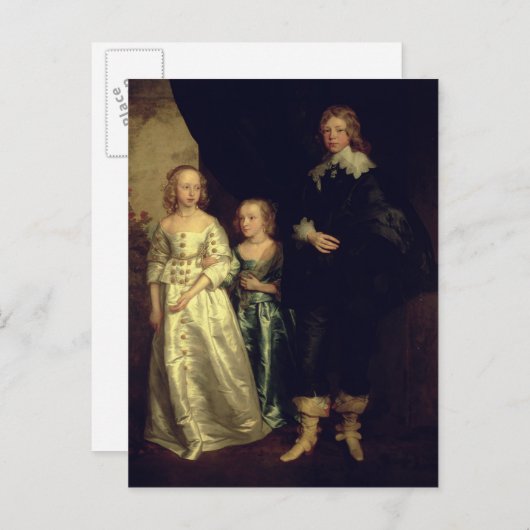 De kinderen van Thomas Wentworth Briefkaart (Voorkant / Achterkant)