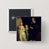 De kinderen van Thomas Wentworth Vierkante Button 5,1 Cm (Voorkant /achterkant)