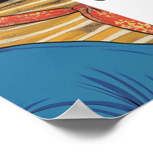 De kinderloze kat dames voor Kamala Poster (Hoek)