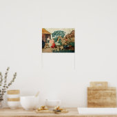 De kindertijd van Paul en Virginie Poster (Keuken)