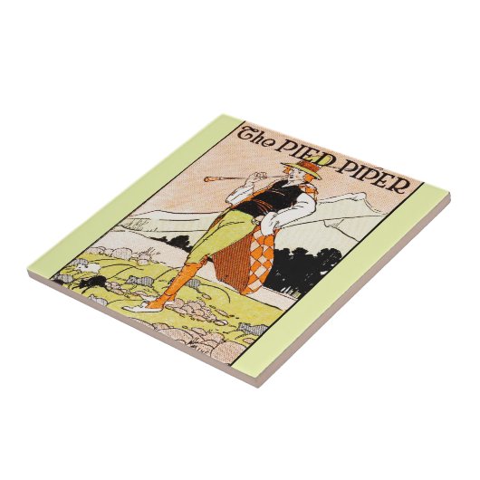 De kinderzuster van het Pied Piper Tegeltje (Zijkant)