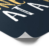 De kindheid verandert het Inspirerend wereldcitaat Poster (Hoek)