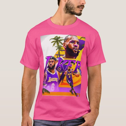 De King James 6 van Los Angeles T-shirt (Voorkant)