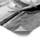 De Kingfish - Huey Long with zijne auto - 1935 Poster (Hoek)