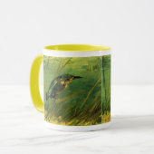 De Kingfisher Van Gogh Fine Art Mok (Voorkant links)