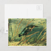 De Kingfisher van Vincent van Gogh Briefkaart (Voorkant / Achterkant)