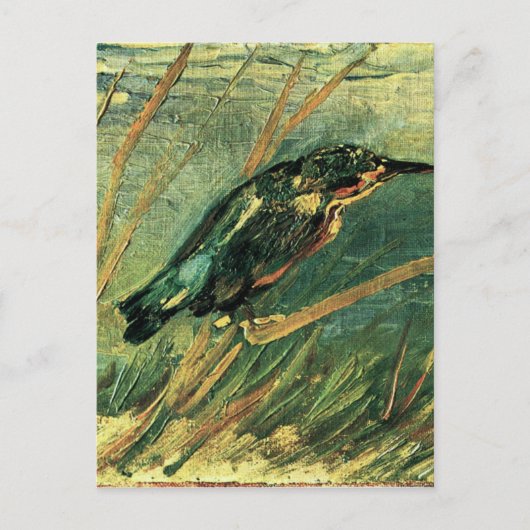De Kingfisher van Vincent van Gogh Briefkaart (Voorkant)