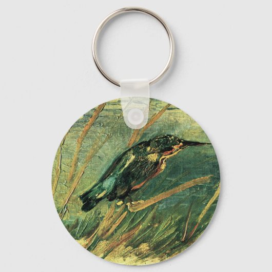 De Kingfisher van Vincent van Gogh Sleutelhanger (Voorkant)
