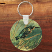 De Kingfisher van Vincent van Gogh Sleutelhanger (Voorkant)